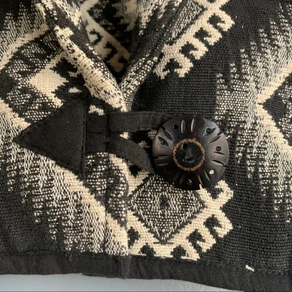 Flashback Vintage Cropped Tapestry Blazer Single Button Size M Cotton NWT - Picture 5 of 8